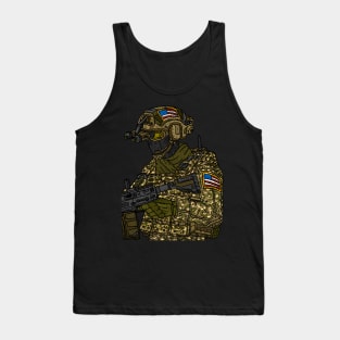 US special forces. american military. soldier. Tank Top